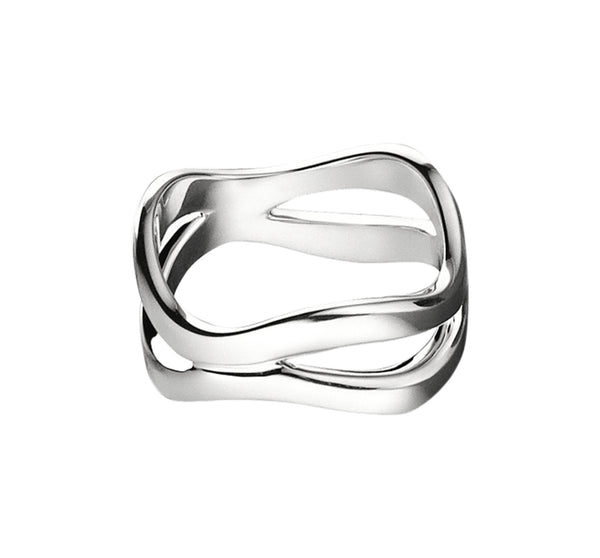 Christofle Small Ring Rivage Sterling Silver 06741049