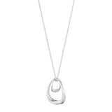 Offspring by Georg Jensen Sterling Silver Necklace with Pendant Large - New