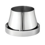 Terra by Georg Jensen Stainless Steel Planter Pot and Saucer, Small - New