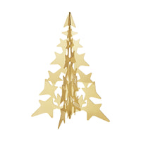 2021 Georg Jensen Christmas Holiday Table Tree Medium Gold - Collectable - New