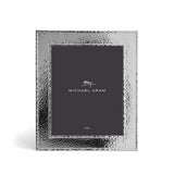 Michael Aram Hammertone 8x10 Nickelplate Photo Picture Frame - 122569