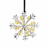 Michael Aram Snowflake Gold and Silver Christmas Ornament New in Box - 132431