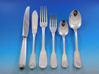 Vendome Arcantia Christofle Silverplate Flatware Set for 8 Service 56 pcs Dinner