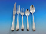 Old Maryland Plain by Kirk Sterling Silver Flatware Set Service 40 pieces