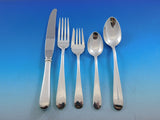 Old Maryland Plain by Kirk Sterling Silver Flatware Set Service 40 pieces