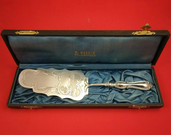 Prince Albert by R. Mellin Swedish Sterling Silver Pastry Server HH AS BC in Box
