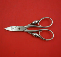 Blossom by Georg Jensen Sterling Silver Rose Shears 4 3/4" Heirloom