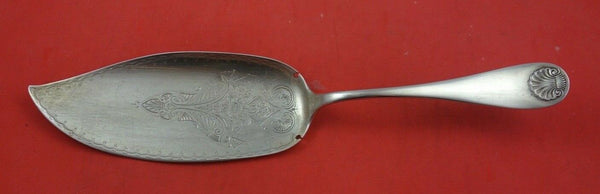 Shell by Towle Sterling Silver Fish Server FH AS bright-cut  12"