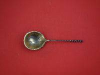 Twist by Towle Sterling Silver Preserve Spoon #127 Bright-Cut 7 1/2"