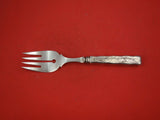 Lap Over Edge Acid Etched by Tiffany Sterling Silver Buffet Fork HHWS w/ Cicadas