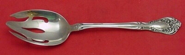 Chateau Rose by Alvin Sterling Silver Serving Spoon Pierced Original 8 1/2"