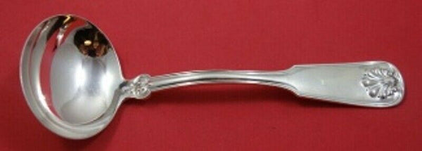 Shell and Thread by Tiffany and Co Sterling Silver Gravy Ladle Plain Bowl 7 1/4"