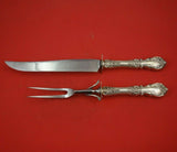 Burgundy by Reed and Barton Sterling Silver Roast Carving Set 2pc HH WS Serving