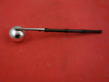 Gorham Sterling Silver Candle Snuffer #1196 Wood Handle Like Bamboo 10 1/4"