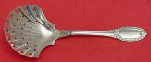 Empire by Buccellati Italian Sterling Silver Pea Spoon Pierced Shell Bowl 7 3/4"