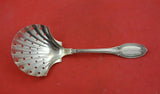 Empire by Buccellati Italian Sterling Silver Pea Spoon Pierced Shell Bowl 8 3/4"