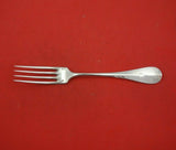 Baguette by Christofle Silverplate Dinner Fork with Medallion on Reverse 8 1/2"