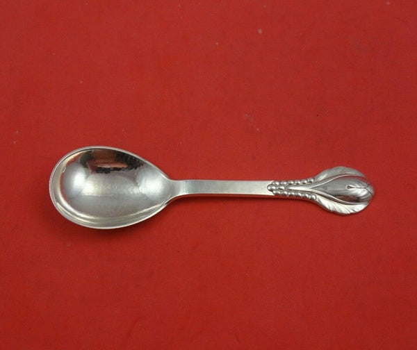 Crocus aka #3 by Evald Nielsen Danish Sterling Silver Sugar Spoon 5 1/2" Serving