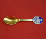 Christmas Spoon by A. Michelsen Danish Sterling Silver Teaspoon 1986 Vermeil