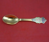 Christmas Spoon by A. Michelsen Danish Sterling Silver Teaspoon 1982 Vermeil