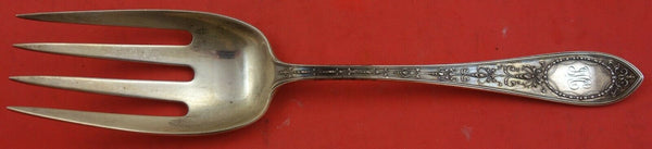 Adam by Whiting Sterling Silver Salad Serving Fork 9" Heirloom Silverware