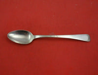 Round by W. Moulton III Coin Silver Iced Tea Spoon circa 1790 7 1/2" Heirloom