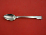 Round by W. Moulton III Coin Silver Iced Tea Spoon circa 1790 7 1/2" Heirloom