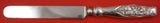 Lily of the Valley by Whiting Sterling Silver Dinner Knife Blunt SP Blade 10"