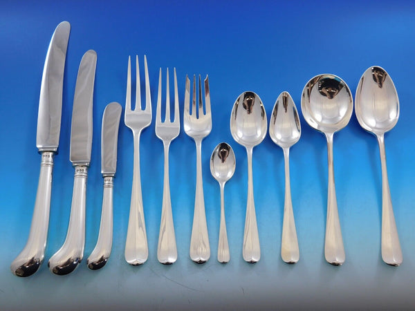 Rattail by Tiffany Sterling Silver Flatware Set 12 Dinner Service 141 Pieces