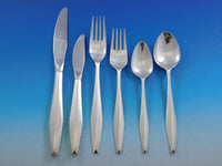 Diamond by Reed and Barton Sterling Silver Flatware Set Service 52 pieces Modern