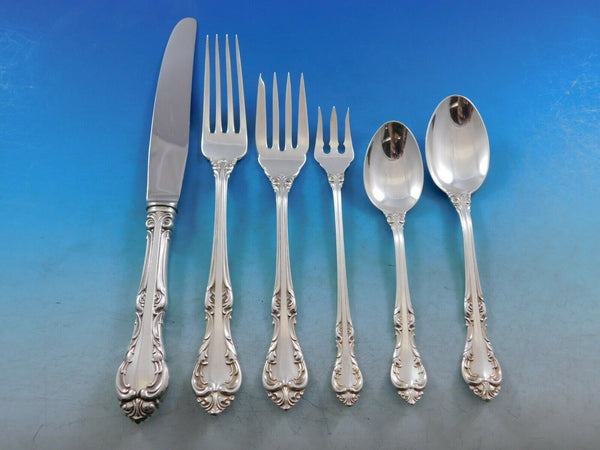 Laurentian by Birks Canada Sterling Silver Flatware Set for 8 Service 51 pcs
