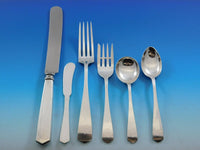 Berkeley by International Sterling Silver Flatware Set Service 62 pcs Dinner