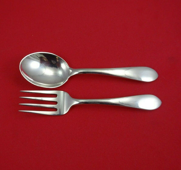Wadefield by Kirk-Stieff Sterling Silver Baby Set 2-Piece Original 4 3/8"
