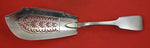 English Georgian Sterling Silver Fish Server London 1829 pierced 12 1/8"