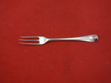 Georgian English Sterling Silver Dinner Fork Engraved Griffin / Lion 7 1/2"