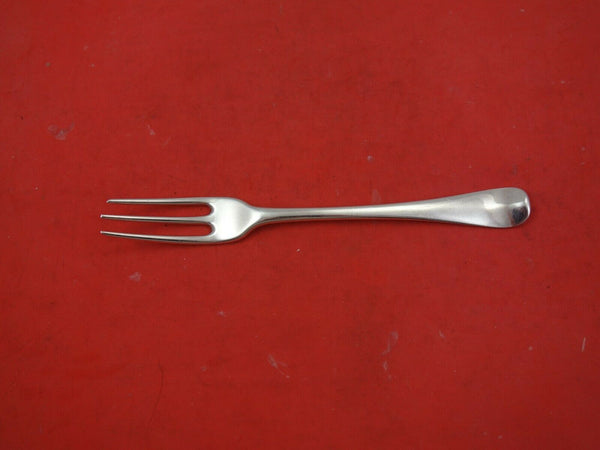 Georgian English Sterling Silver Dinner Fork Engraved Griffin / Lion 7 1/2"