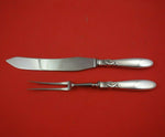 Dolphin by Frigast Sterling Silver Roast Carving Set 2pc HH WS Knife 12"