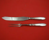 Dolphin by Frigast Sterling Silver Roast Carving Set 2pc HH WS Knife 12"
