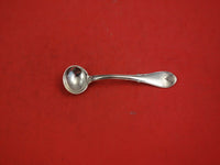 Coin Silver Master Salt Spoon 3 7/8" by James Woodward Greatfalls, NH