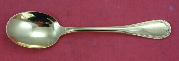 Malmaison Vermeil by Christofle Silverplate Ice Cream Spoon 5"