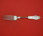 Duhme Bright-Cut Sterling Silver Dinner Fork 8 1/8" Flatware Heirloom Silverware