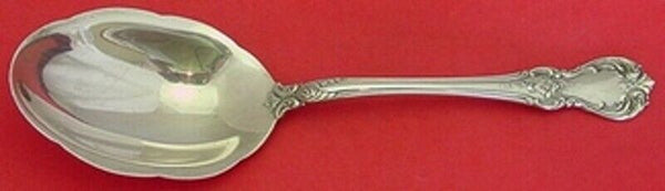 Old Master by Towle Sterling Silver Berry Spoon All Sterling Flat Handle 8"