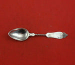 Duhme Sterling Silver Teaspoon Bright-Cut 5 5/8" Flatware Heirloom Silverware