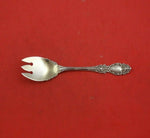 Lucerne by Wallace Sterling Silver Ice Cream Fork Gold Washed Original 5"