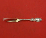 Lucerne by Wallace Sterling Silver Strawberry Fork Gold Washed 4 3/4" Heirloom