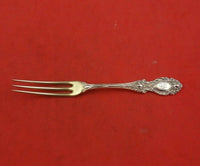 Lucerne by Wallace Sterling Silver Strawberry Fork Gold Washed 4 3/4" Heirloom