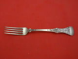 Flat Rose aka Rose by KA Rasmussen Norwegian Sterling Silver Dinner Fork 7 3/4"