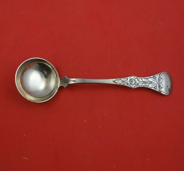 Flat Rose aka Rose by Harald Nordby Norwegian Sterling Silver Sauce Ladle 6 1/4"