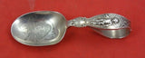 Nursery Rhyme by Unknown Sterling Silver Baby Spoon Bent Handle w/ angel 3 3/4"