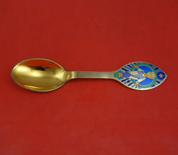 Christmas Spoon by A. Michelsen Danish Sterling Silver Teaspoon 1984 Her Majesty